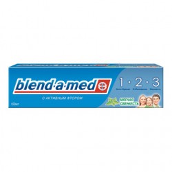 Зубная паста, Blend-a-med (Бленд-а-мед) 50 мл 3-Эффект Мягкая свежесть