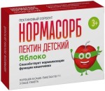 Нормасорб-пектин детский, пор. 7 г №3 БАД пектиновый сорбент с 3 лет яблоко саше